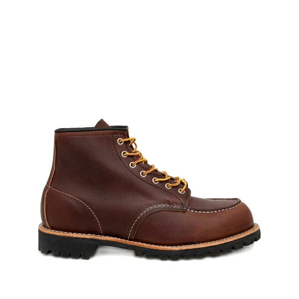 レッドウィング メンズ ブーツ シューズ Lace-up boots Brown