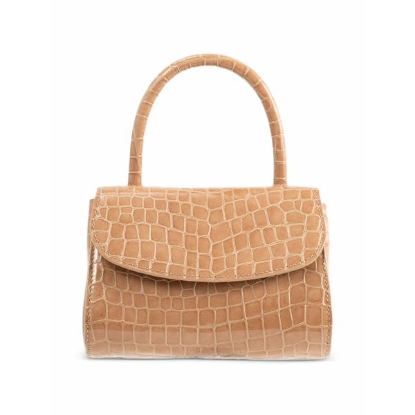 バイファー レディース ハンドバッグ バッグ Mini 2.0 croc-embossed tote bag Neutrals|asty