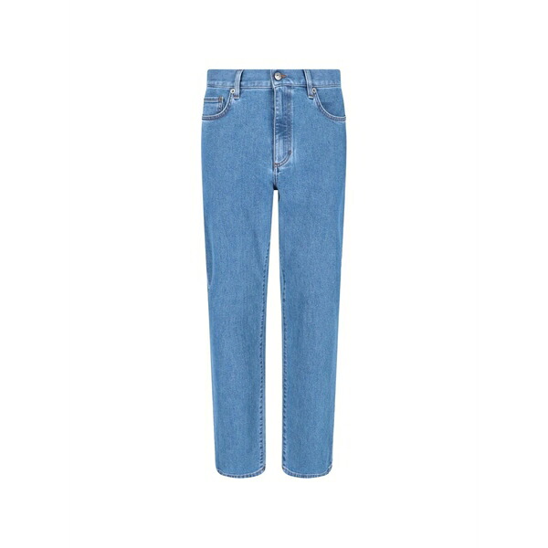 ゼニア メンズ デニムパンツ ボトムス Belt-loops jeans Blue｜asty