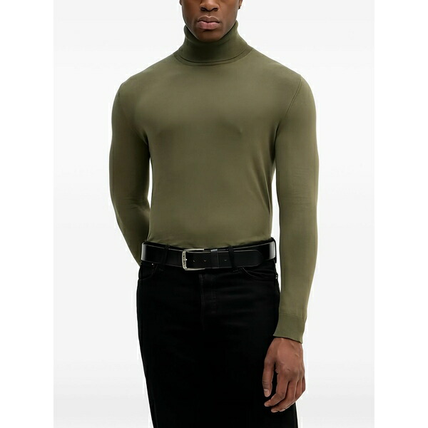 シスレー メンズ ニット\u0026セーター アウター Roll-neck sweater Green