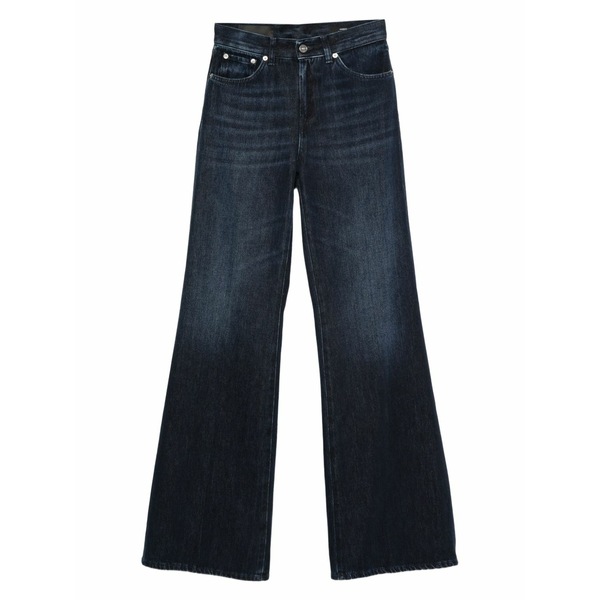 ドンダップ レディース ジーンズズボン下 ボトムス Five-pocket jeans Blue