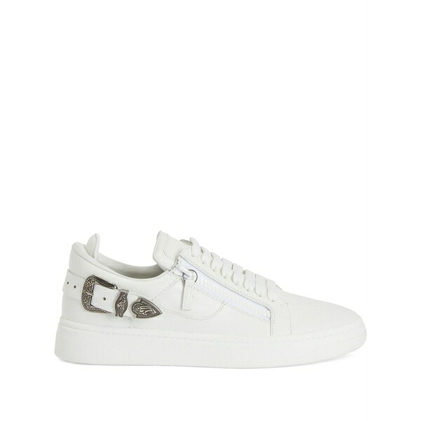 ジュゼッペザノッティ メンズ スニーカー シューズ Gz94 deluxe double-zip low-top sneakers White