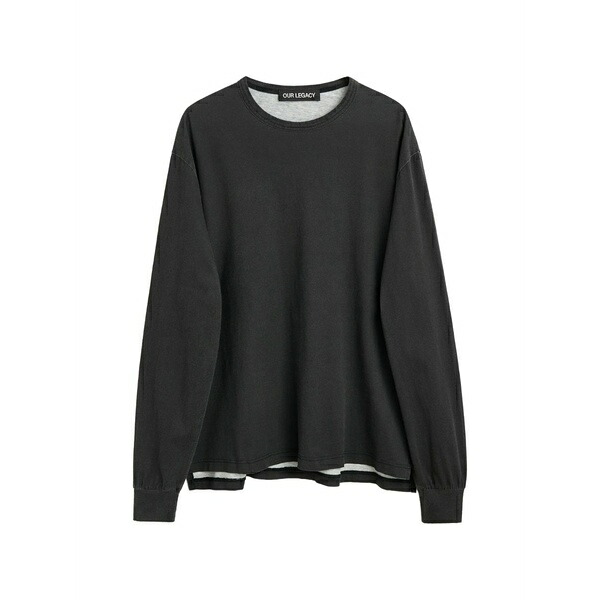 アワーレガシー メンズ パーカー・スウェットシャツ アウター Cruise printed sweatshirt Black|asty