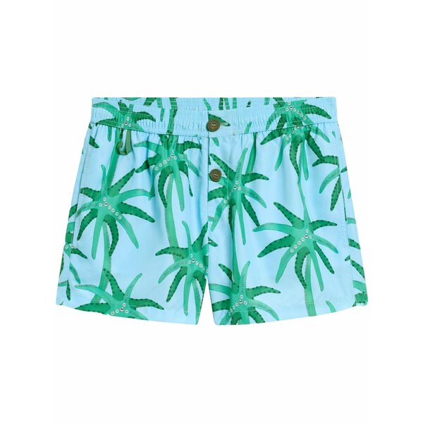 ジャクエムス メンズ 心地好いズボン下 ボトムス Floral-print shorts Blue