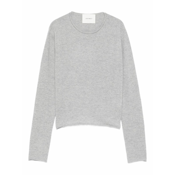 リサ・ヤン レディース 編み物\u0026スウェーター アウター Ida crew-neck sweater Grey