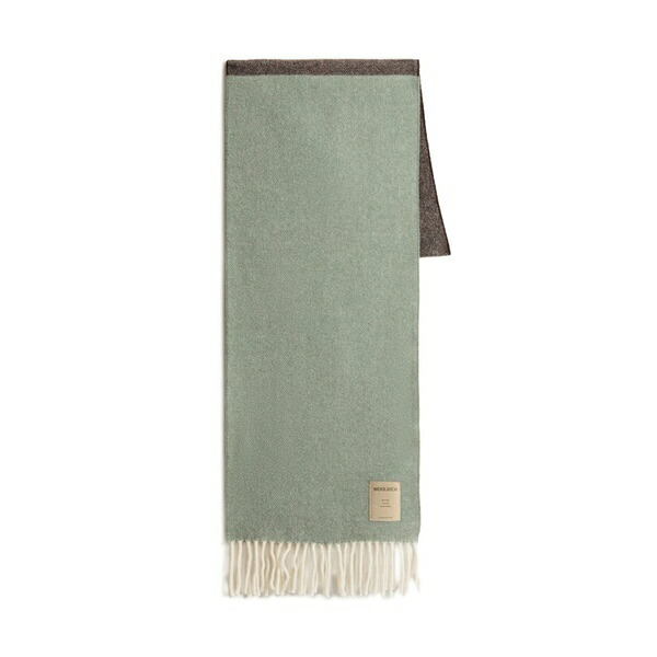 ウール リッチ レディース マフラー・ストール・スカーフ アクセサリー Wool fringed scarf Green｜asty