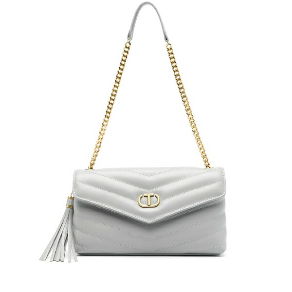 ツインセット レディース ショルダーバッグ バッグ Medium dreamy shoulder bag Grey