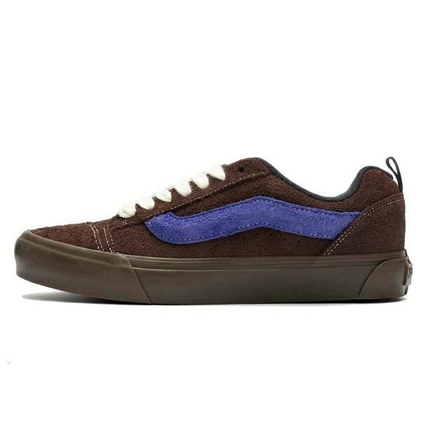 Vans バンズ メンズ スニーカー  【Vans x SNS Knu Skool VLT LX \u0027Brown Purple\u0027 VN0007QDB7G1】  大いさ US_5(23.0糎) メンズ靴-スニーカー-靴