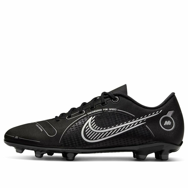 Nike ナイキ メンズ スニーカー  【Nike Mercurial Vapor 14 Club MG \u0027Black Metallic Silver\u0027 DJ2903-007】  大いさ US_7(25.0糎)
