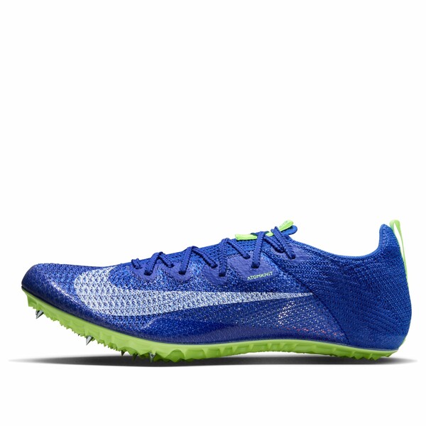 Nike ナイキ メンズ スニーカー  【Nike Zoom Superfly Elite 2 Athletics Sprinting Spikes\u0027Racer Blue Lime Blast\u0027 CD4382-400】  大きさ US_6(24.0糎)