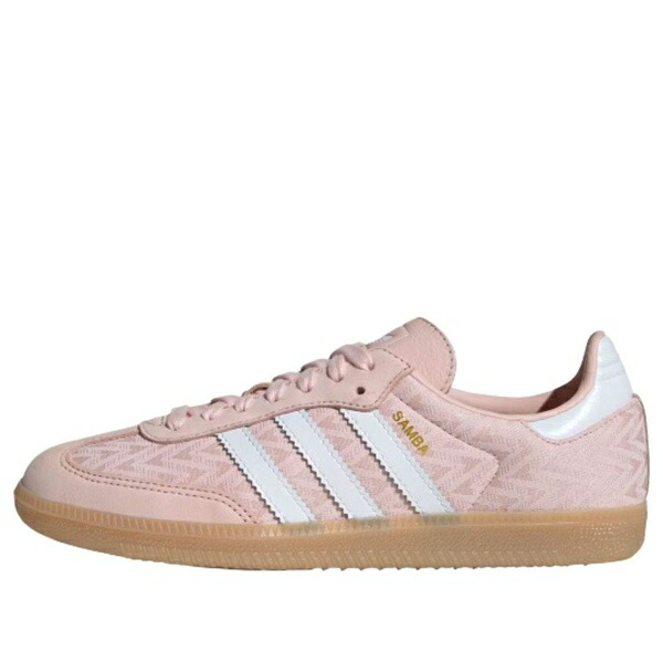 adidas アディダス レディース スニーカー  【(WMNS) adidas Samba \u0027Sandy Pink Cloud White Gold Metallic\u0027 IH3977】  大きさ US_6.5(23.5珊)