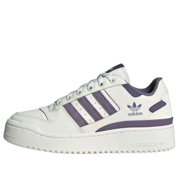 adidas アディダス レディース スニーカー  【(WMNS) adidas Forum Bold \u0027Off White Shadow Violet\u0027 IE4762】  大いさ US_5(22.0珊) レディース靴-靴
