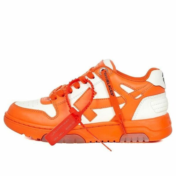 Off-White 象牙色 レディース スニーカー  【(WMNS) Off-White Out Of Office Low-Sneakers White/Orange OWIA259R21LEA0012501】  大きさ US_W_11