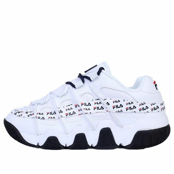 FILA フィラ メンズ スニーカー 【FILA Barricade 97 Low Top Clunky Shoes White 1BM00839_100】 サイズ US_9(27.0cm)｜asty