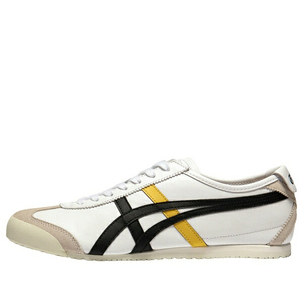 Onitsuka Tiger オニツカタイガー メンズ スニーカー 【Onitsuka Tiger Mexico 66 'White Sunflower Yellow' 1183C102-108】 サイズ US_12(30.0cm)|asty