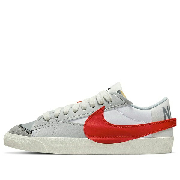 Nike ナイキ メンズ スニーカー 【Nike Blazer Low '77 Jumbo 'White University Red' DQ8769-100】 サイズ US_12(30.0cm)|asty