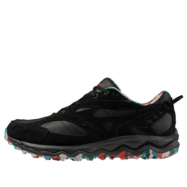 Mizuno ミズノ メンズ スニーカー 【Mizuno Wave Mujin x Hiroshi Nagai 'Black MultiColor' D1GA241101】 サイズ US_7(25.0cm)｜asty