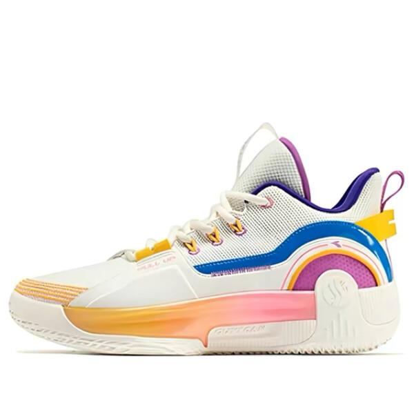 361 Degrees ３６１ディグリー メンズ スニーカー 【361 Degrees AG Pull Up Aaron Gordon 'White Yellow' 672231103-WHTYEL】 サイズ US_10.5(28.5cm)｜asty