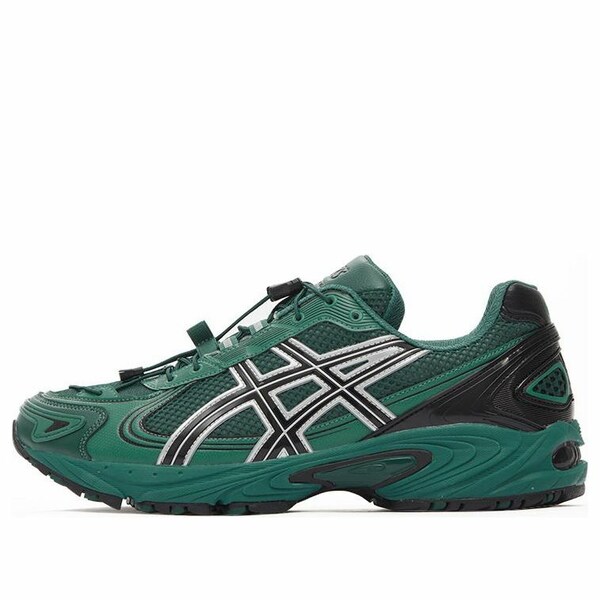 ASICS アシックス メンズ スニーカー  【ASICS Gel-Kahana TR V4 \u0027Green Black\u0027 1203A497-300】  大いさ US_M_4 スニーカー-メンズ靴-靴