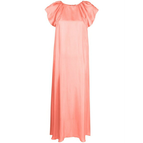 アリジ レディース ワンピース トップス Silk midi dress Pink｜asty