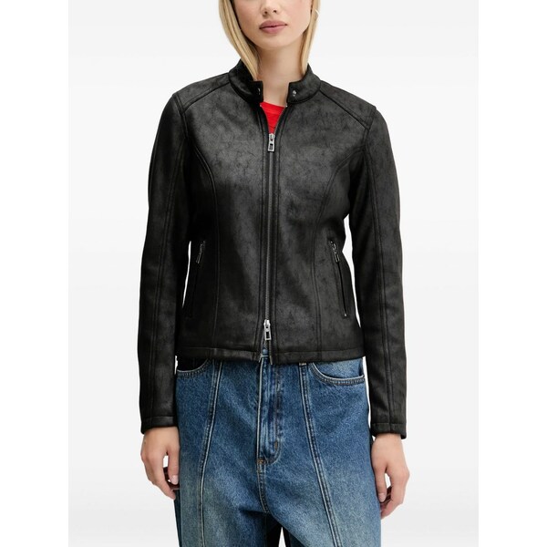 デジグアル レディース ジャケット＆ブルゾン アウター Zip-fastening jacket Black｜asty 26,838円
