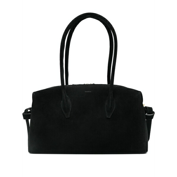 ユゼフィ レディース トートバッグ バッグ Suede tote bag Black｜asty