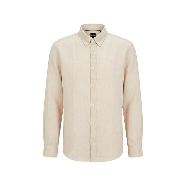 雇い主 メンズ プルオーバー トップス Embroidered shirt Neutrals