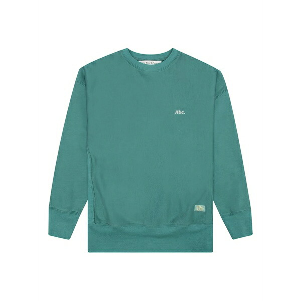 アドバイザリー ボード クリスタルズ メンズ パーカー・スウェットシャツ アウター Logo-embroidered crew-neck sweatshirt Blue|asty