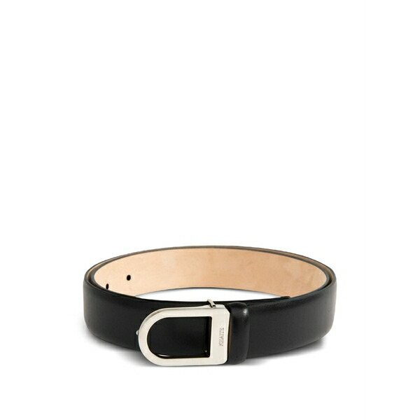 紙凧 レディース 三尺帯 付属物 Leather belt Black
