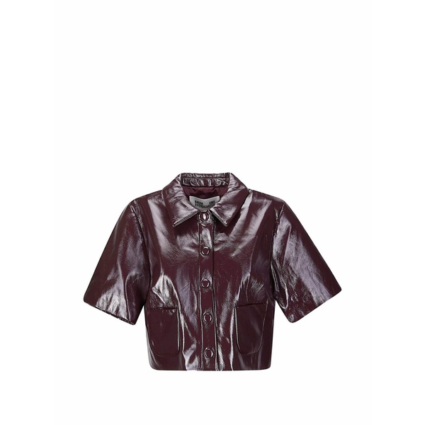 バウムウンドヘルガーデン レディース シャツ トップス Beth buttoned top Red｜asty 33,020円