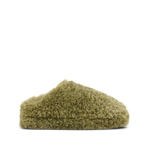 アッパリス レディース サンダル シューズ Misha bouclette slippers Green|asty