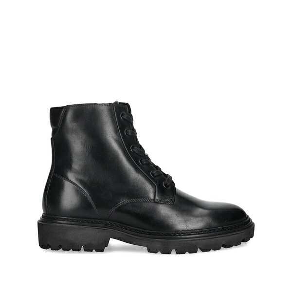 ガント レディース ブーツ シューズ Lace-up lug-sole boots Black