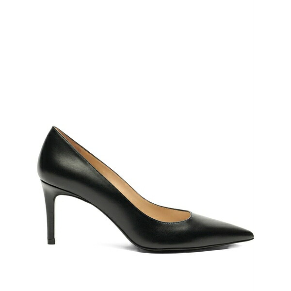 スチュアート ワイツマン レディース パンプス シューズ 75粍 stuart power pointed-toe stiletto pumps Black
