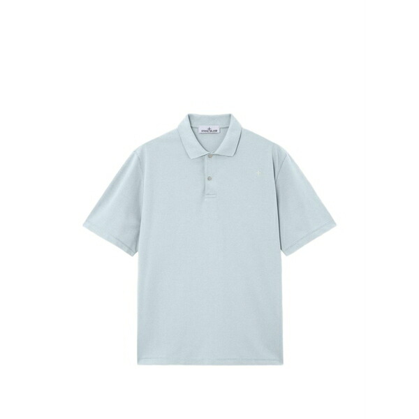 ストーンアイランド メンズ ポロシャツ トップス S.i. stellina piqu茫漏 polo shirt Blue｜asty