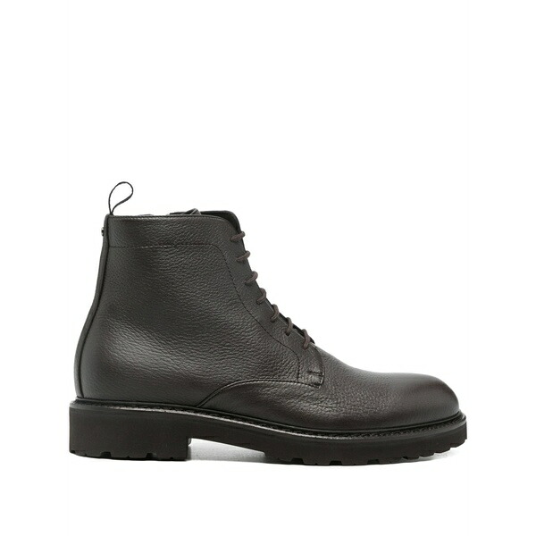 カナーリ メンズ ブーツ シューズ Lace-up boots Brown