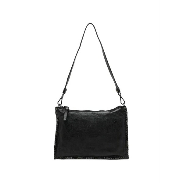 カンポマッジ レディース ショルダーバッグ バッグ Eva zip-fastening shoulder bag Black
