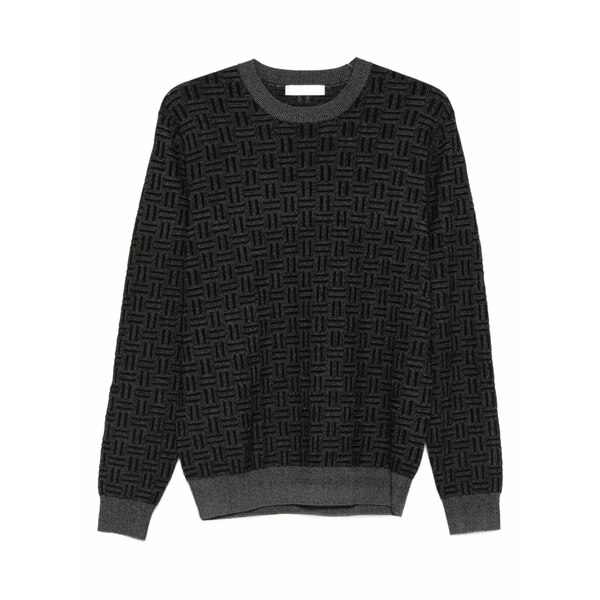 ディクタット メンズ 編み物\u0026プルオーバー アウター Crew-neck sweater Black
