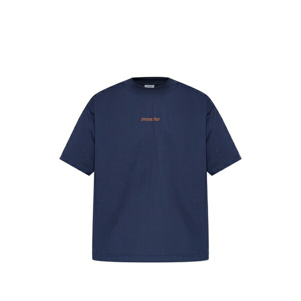 ヴェトモン メンズ ティーシャツ トップス Printed t-shirt Blue トップス-Tシャツ・カットソー-メンズファッション