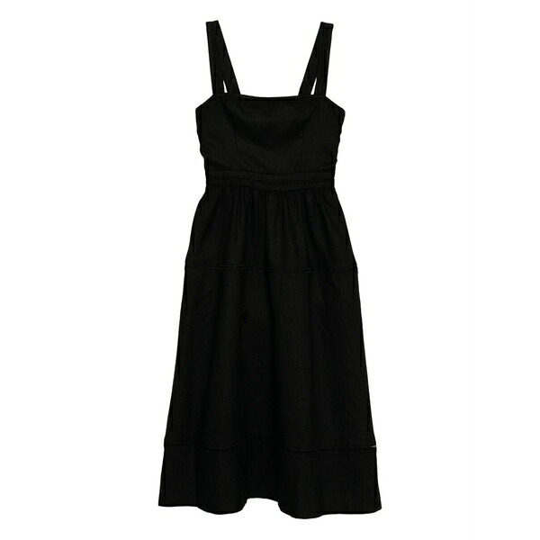 リフォメーション レディース ワンピース トップス Everett dress Black|asty