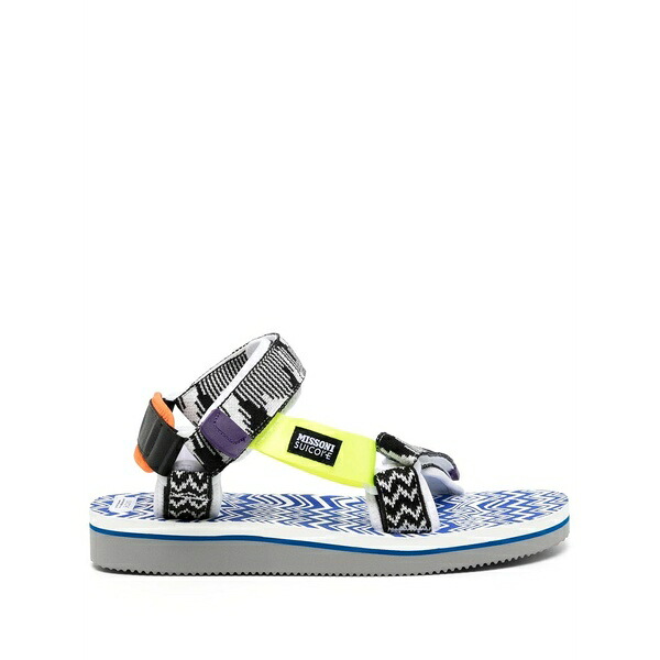 スイまかない方 メンズ サンダル シューズ X missoni depa-msn-var2  Blue