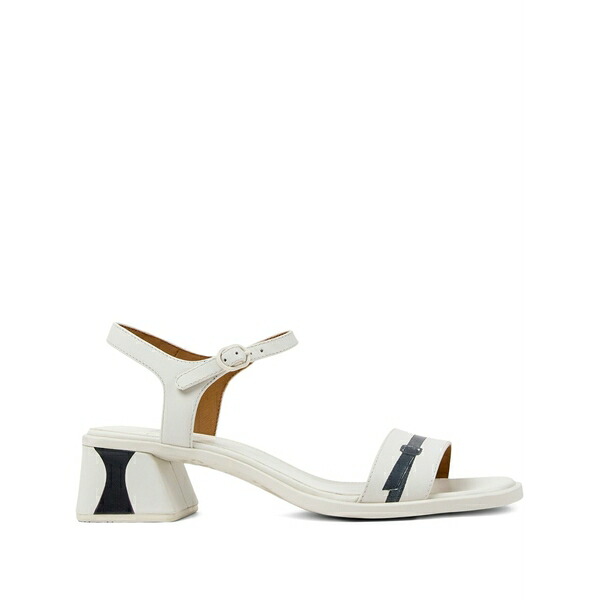 カンペール レディース サンダル シューズ Kora block-heel sandals White｜asty