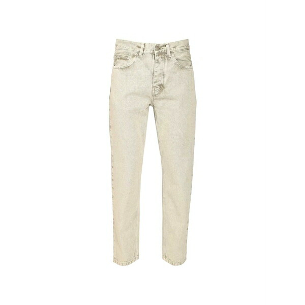 カーハート メンズ デニムパンツ ボトムス Newel logo-patch jeans Neutrals