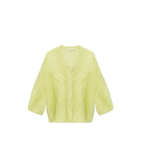 ゲタス レディース ジレー アウター Buttoned cardigan Green