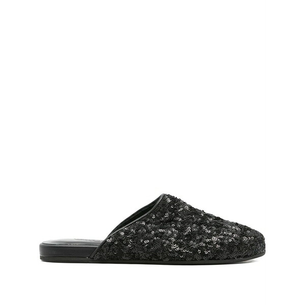 アンシエントグリークサンダル レディース サンダル シューズ The slipper sequined mules Black|asty