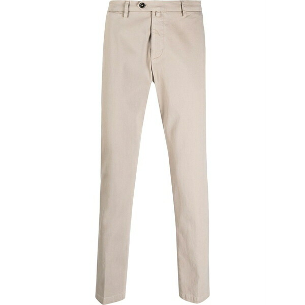 ブリリア 1949 メンズ カジュアルパンツ ボトムス Four-pocket straight chinos Neutrals｜asty