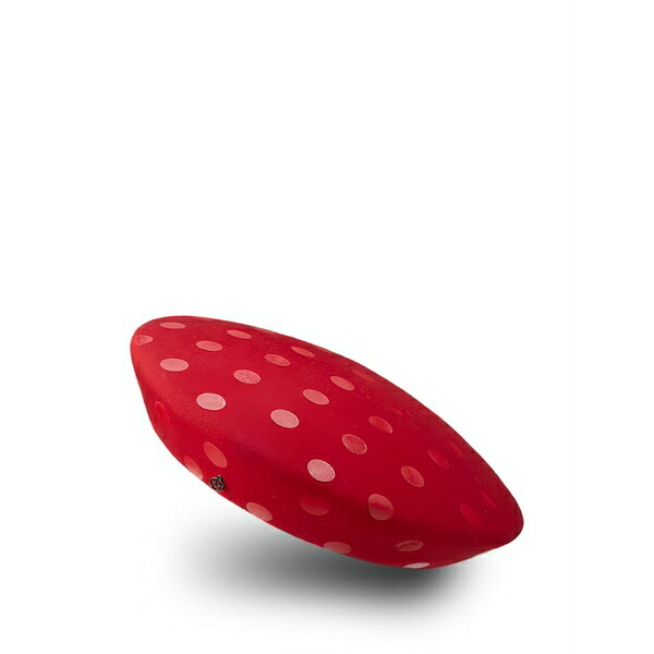 メゾンミッシェル レディース 帽子 アクセサリー Idaho polka-dot beret hat Red|asty