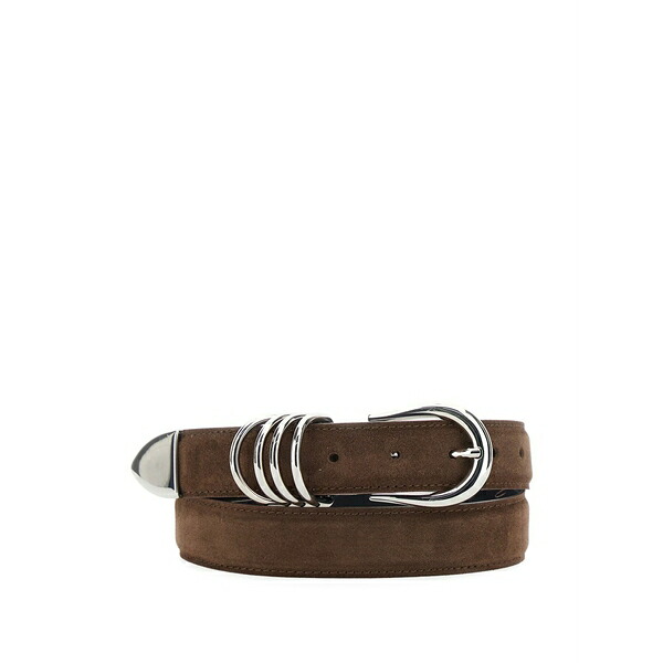 セミクチュール レディース 胴締め 付属物 Buckle belt Brown ベルト・サスペンダー-レディースベルト-バッグ・小物・ブランド雑貨