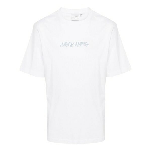 デイリー・ペーパー メンズ Tシャツ トップス Unified type cotton t-shirt White｜asty 18,735円