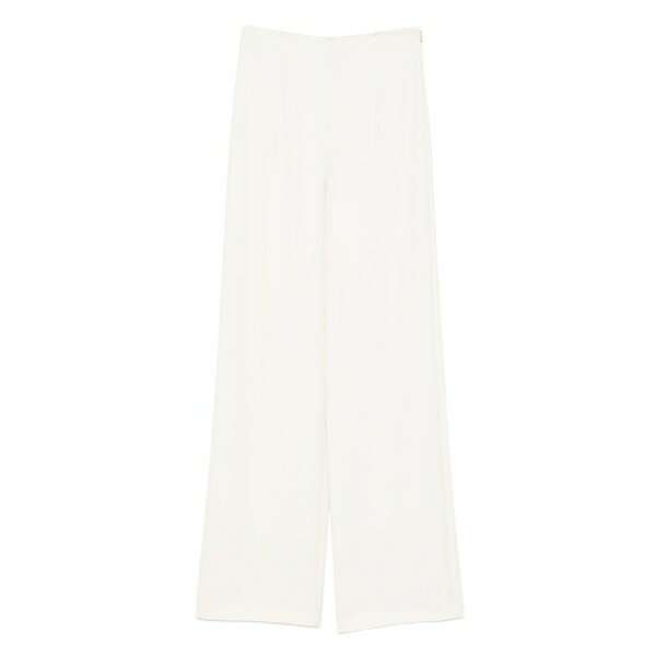パトリツィア ペペ レディース カジュアルパンツ ボトムス High-waisted palazzo trousers Neutrals｜asty