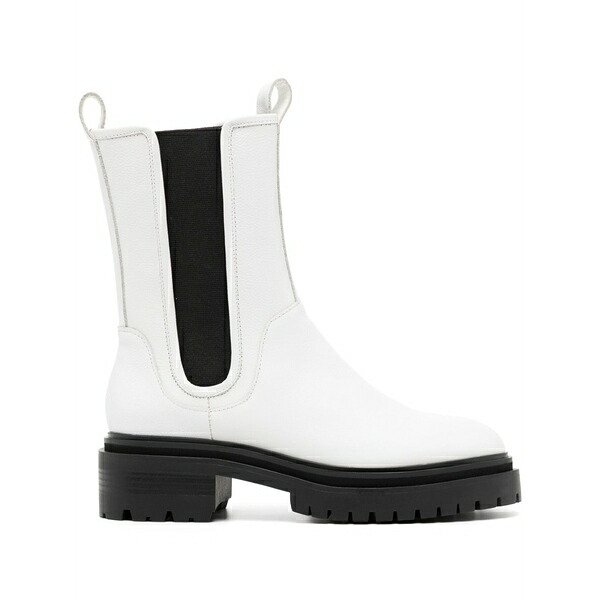 センソー レディース ブーツ シューズ Pandora leather boots White